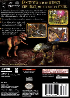 Dinotopia - The Sunstone Odyssey box cover back